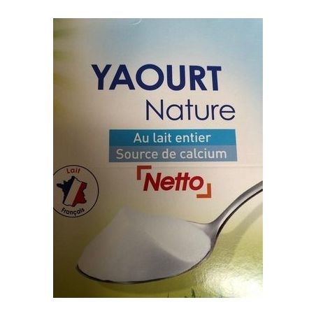 Netto Yaourt Bio Nature12X125G