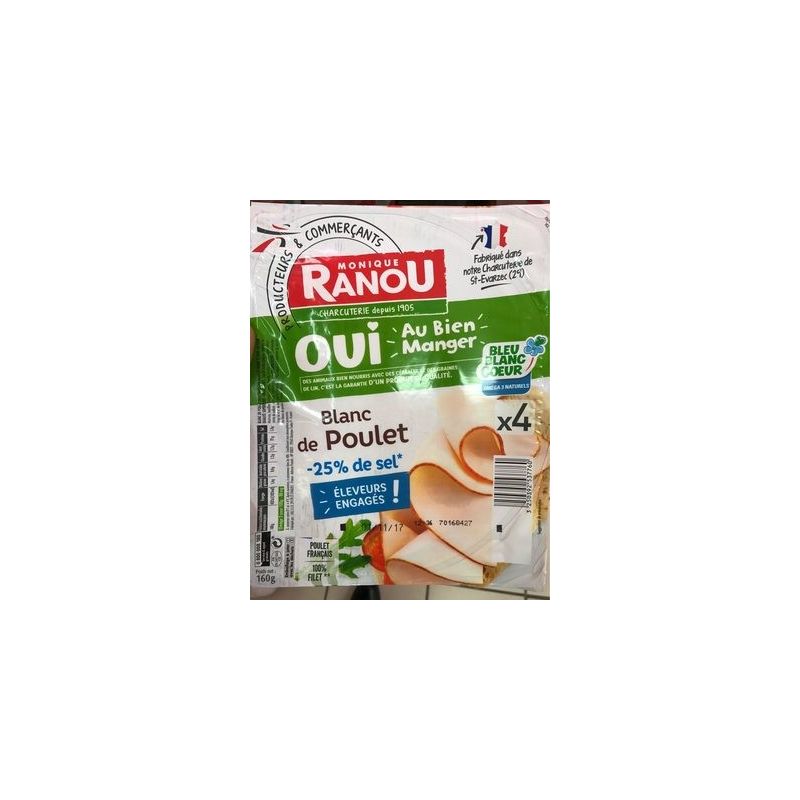 Ranou Blanc Poulet Bbc 4T 160G