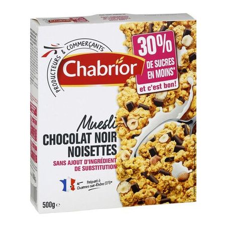 Chabrior Chab.Muesli Cho.Nr/Nois-Suc500