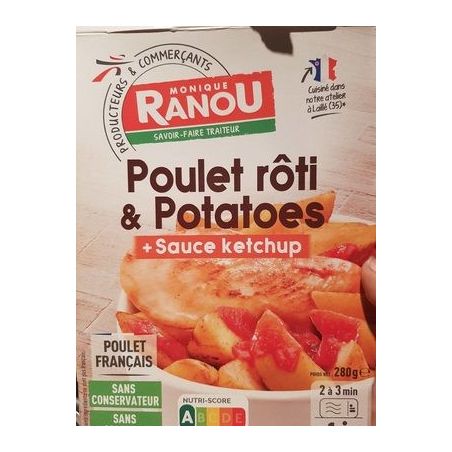 Ranou Ran.Plt Roti Potato Ktchup280G