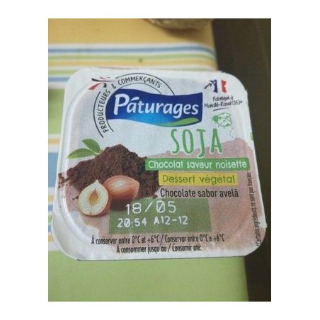 Paturages Patur. Soja Choco Nois. 4X100G