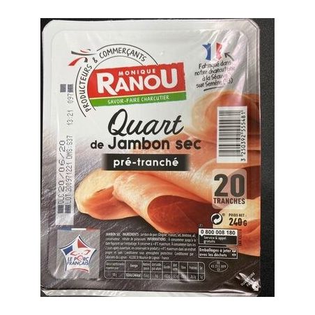 Ranou Quart De Jambon 20T 240G