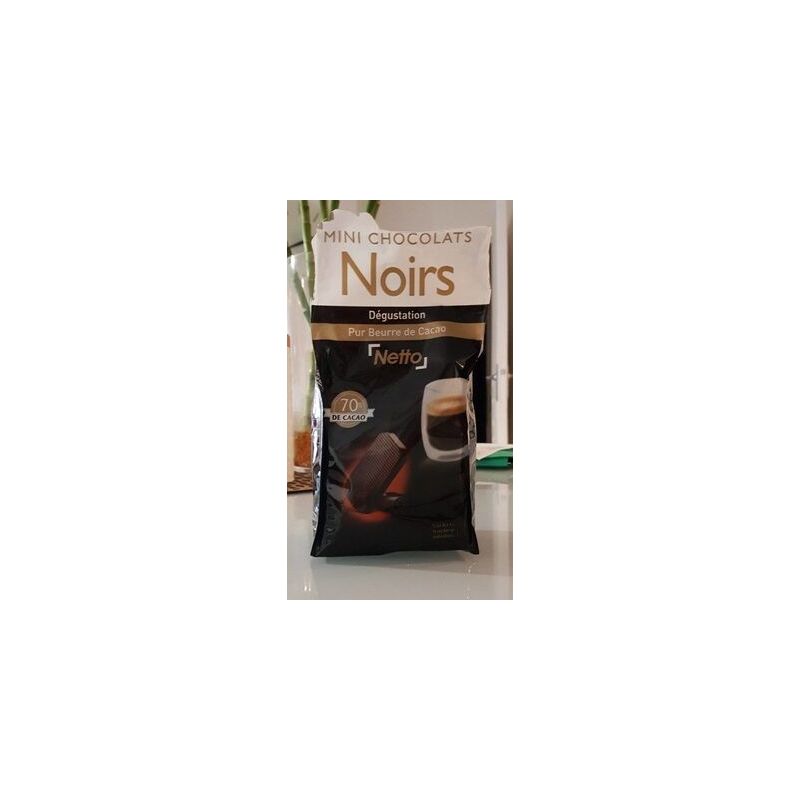 Netto Mini Choco Noirs 200G
