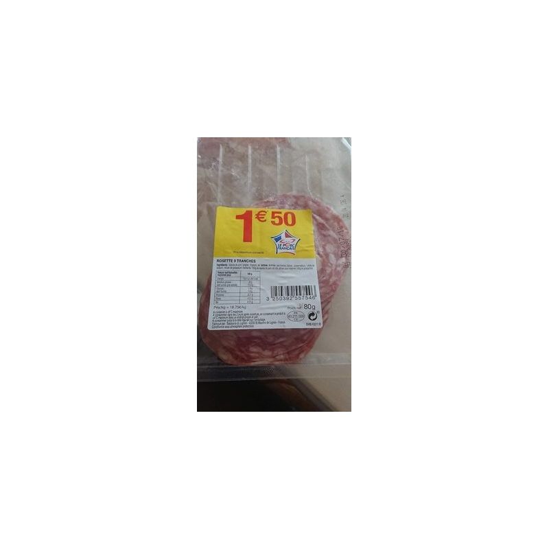 Selection Intermarche Fe Rosette 9Tr Prix Rond 80Gr