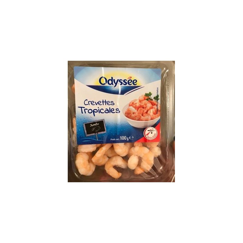 Odyssee Crevette Jumbo Asc100G