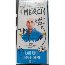 Merci Lait 1/2Ec Bk 6X1L Col