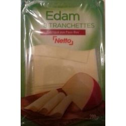 Netto Edam Tranches 24%Mg 200G