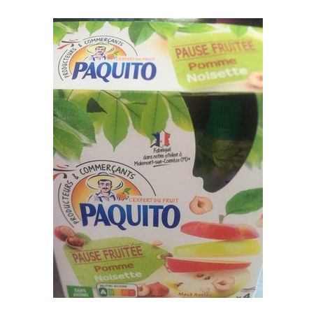 Paquito Paquit Grde Pomme Noisett4X80G
