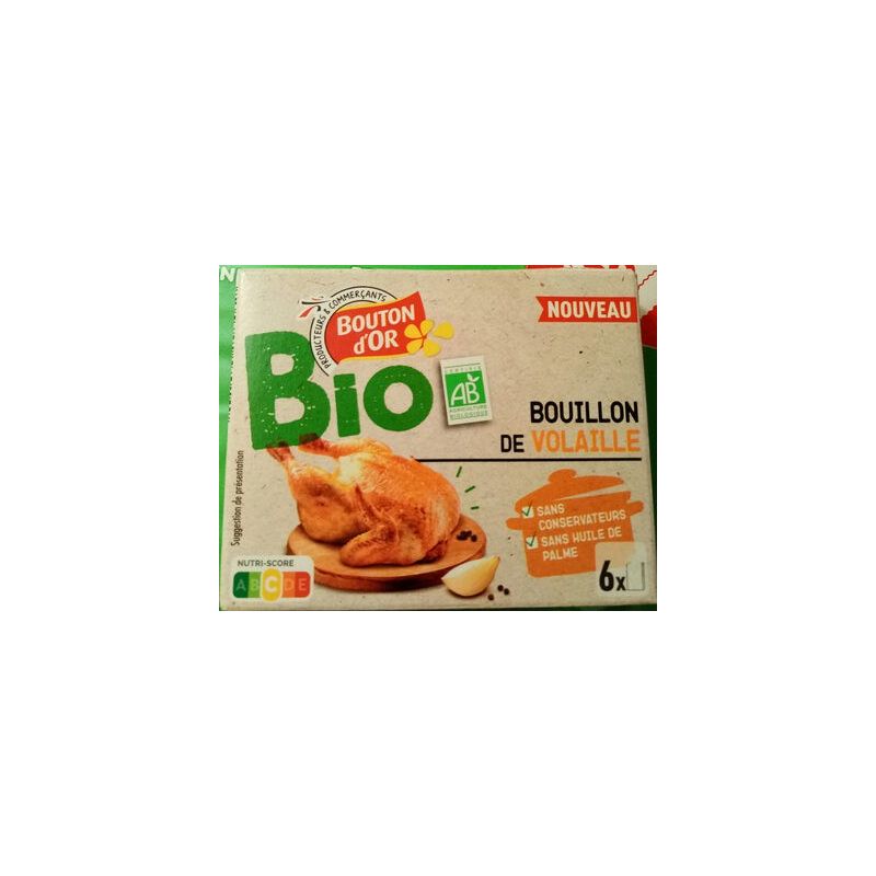 Bouton Dor Bo.Bouill.Volail.Bio Cube 66G