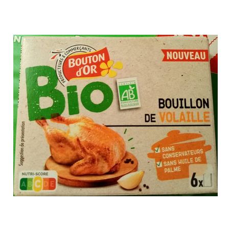 Bouton Dor Bo.Bouill.Volail.Bio Cube 66G