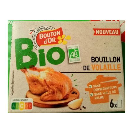Bouton Dor Bo.Bouill.Volail.Bio Cube 66G