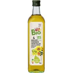 Bouton Or Melange 4Huile Vierge Bio 75Cl