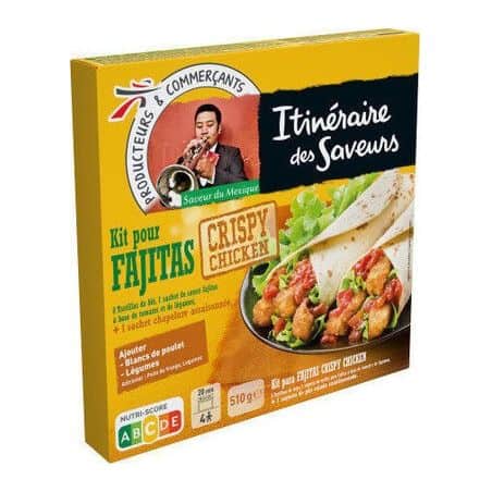 Ids Kit Crousti Fajitas 510G