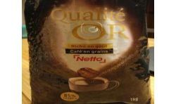 Netto Qualite Or Cafe Grain Kg