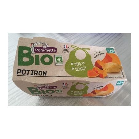 Pommette Pom Pot Leg Potir Bio 6M2X120G