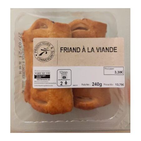 Selection Fe Sel Friand Viande X2 240G