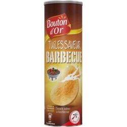 Bouton Or B Tuile Gout Barbecue 170G