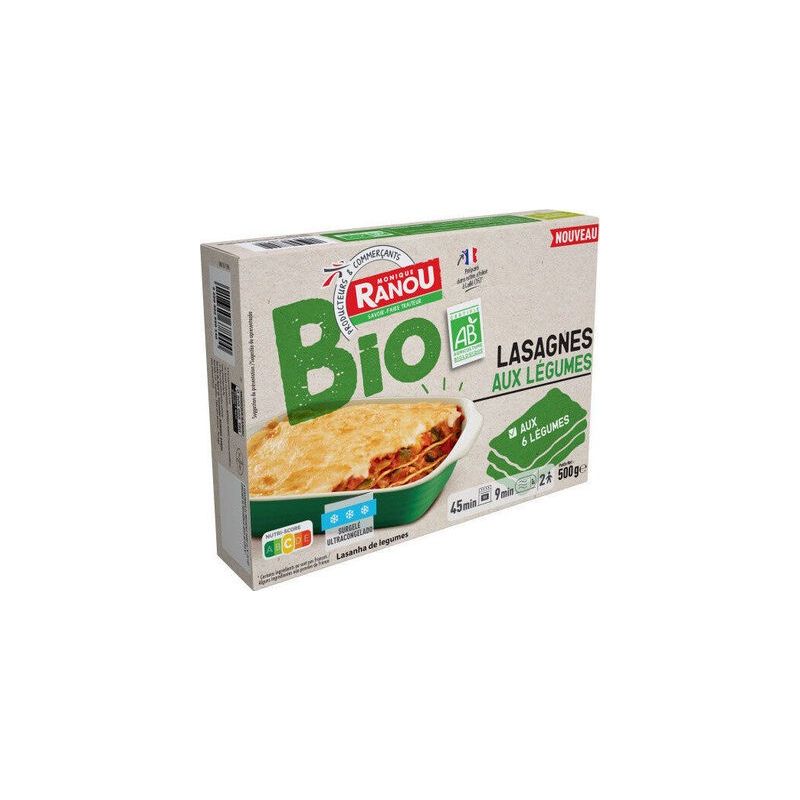 Ranou Lasagne Bio Legume500G