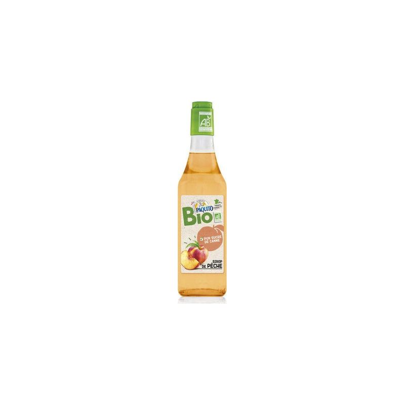 Paquito Bio Sirop Peche 50Cl