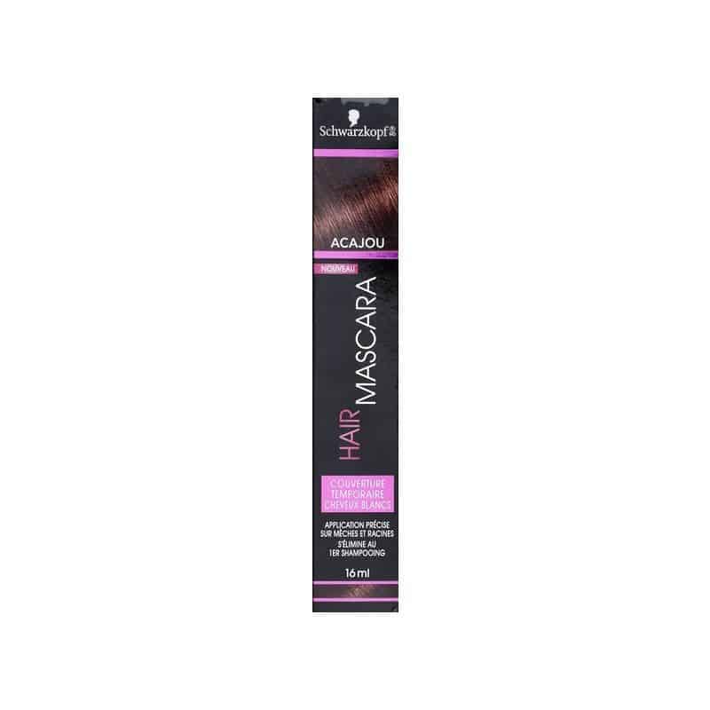 Syoss Schwarzkopf Hair Mascara Coloration Racines Temporaire Acajou Le Tube De 16Ml