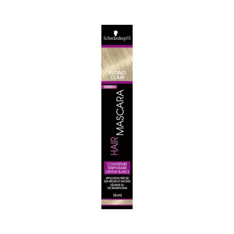 Syoss Schwarzkopf Hair Mascara Coloration Racines Temporaire Blond Clair Le Tube De 16Ml