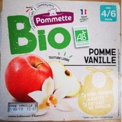 Pommette Pom Pure P/Vanil Bio Ssa4X100G