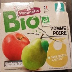Pommette Pom Puree P/Poir Bio Ssa4X100G