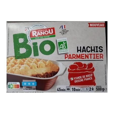 Ranou Hachis Parment. Bio 500G