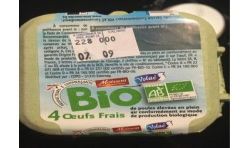 Moisson 4 Œufs Bio Cal Petit