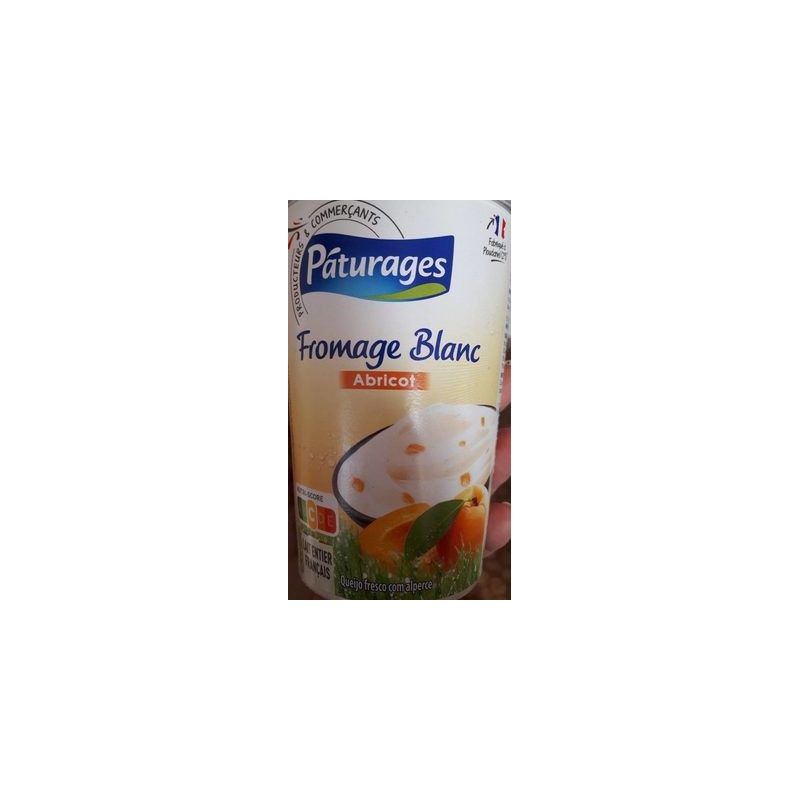 Paturages Pat Fromage Blanc Abricot 500G