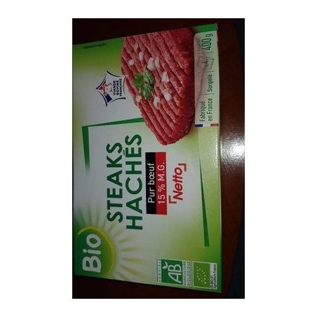 Netto Steaks Haches Biox4 400G