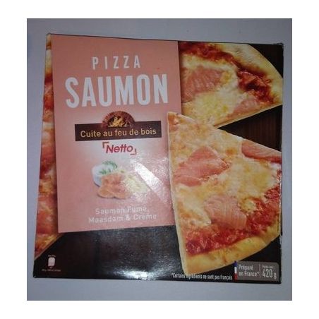Netto Pizza Saumon Fdb 420G