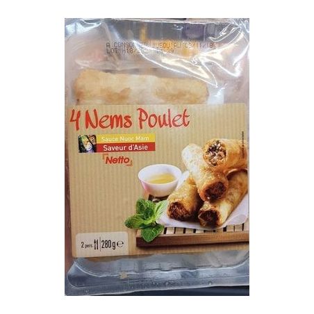 Netto Nem Poulet 4X65G + Sauce