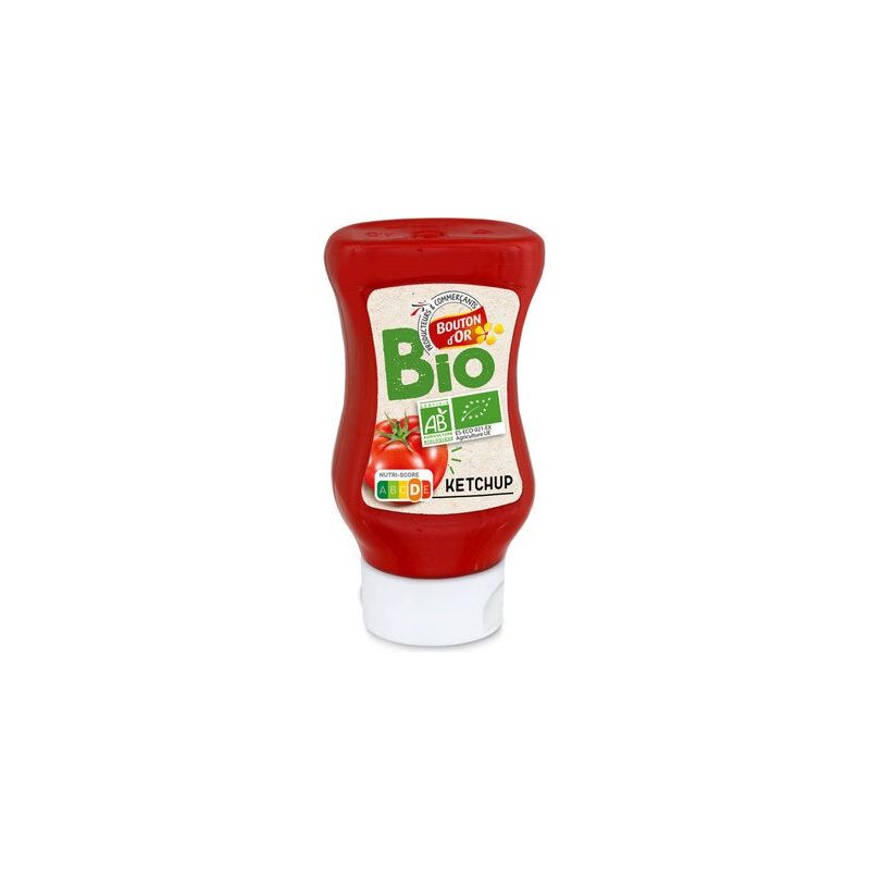 Bouton Dor Or Ketchup Bio 330G