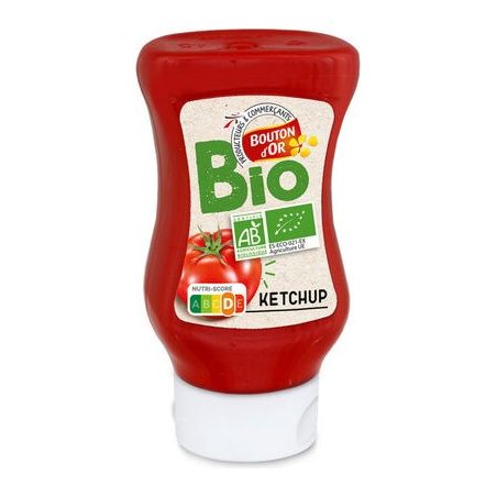 Bouton Dor Or Ketchup Bio 330G