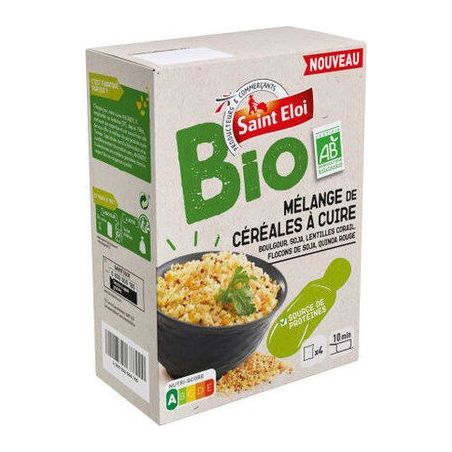 St Eloi Melang Cereale Bio 4X125G