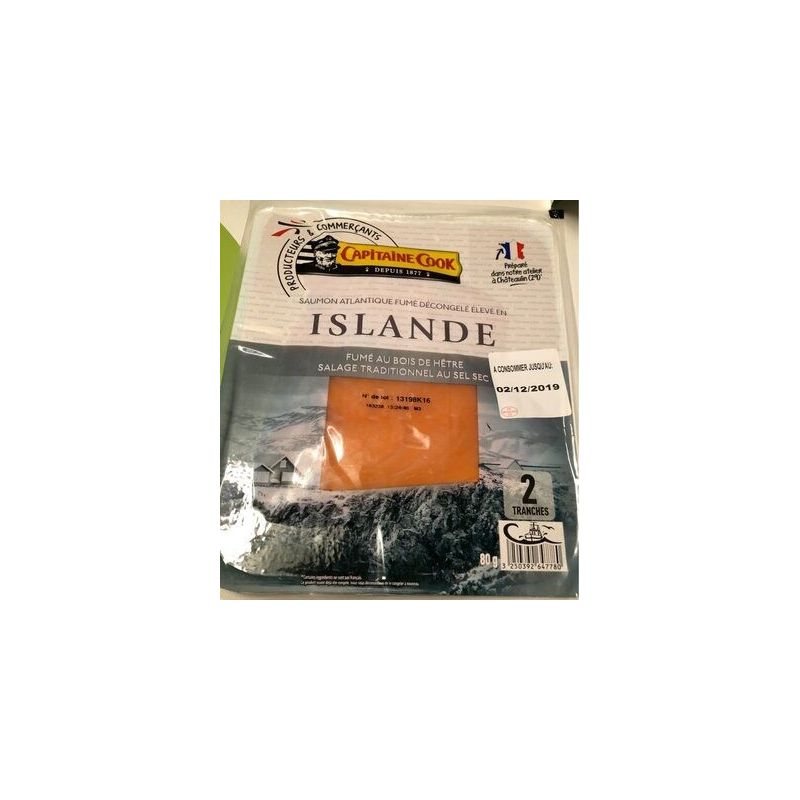 C.Cook Cook Saum.Fum.Islande 80G