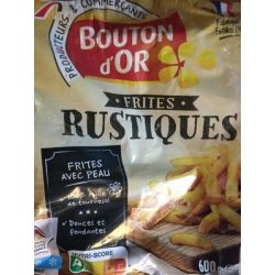 Bouton Dor Frite Rustique600G