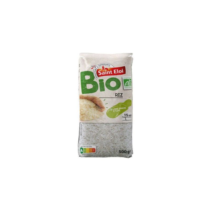 St Eloi Riz Etuve Bio Sac500G