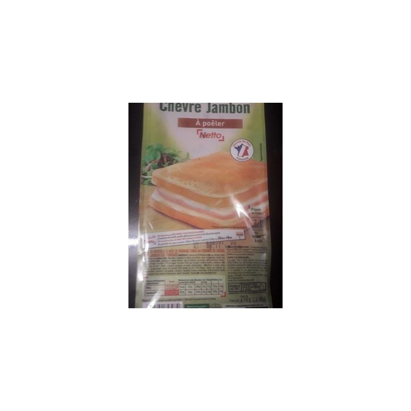 Netto Croque Chevre 2X105G