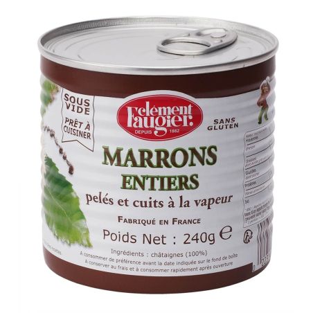 Faugier Marrons Entiers Sous Vide 240G