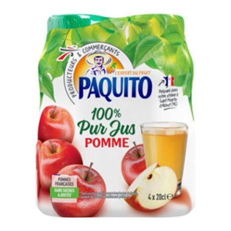 Paquito Pj Pomme Pet 4X20Cl