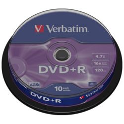 Verbatim Spindle 10Dvd+R 4.7Gb