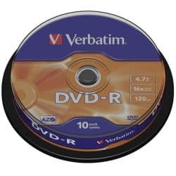 Verbatim Spindle 10Dvd R 4.7Gb