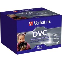 Verbatim 3 K7 Minidv60M