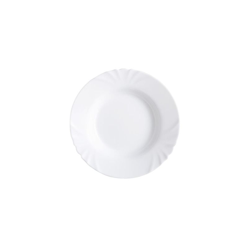 Luminarc Assiette Creuse Blanche 22,5 Cm Cadix