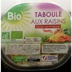 Netto Taboule Raisins Bio 200G