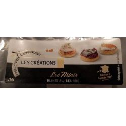 Les Creat. Cre.16 Mini Blinis Beur80G