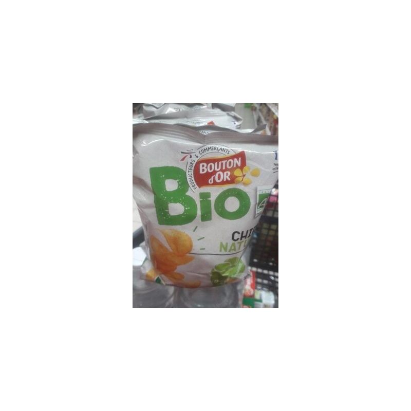 Bouton Or Bo Chips Nature Bio 6X30G