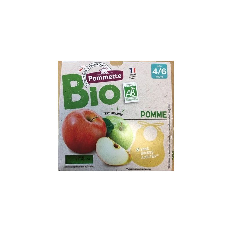 Pommette Pomme Bio Ssa 8X100G